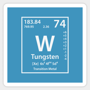 Tungsten Element Sticker